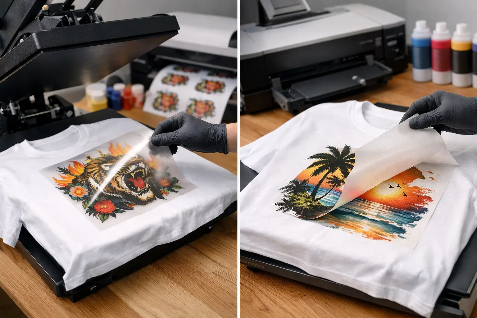 DTF Transfers vs Sublimation Transfers