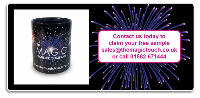 black gloss mug sample